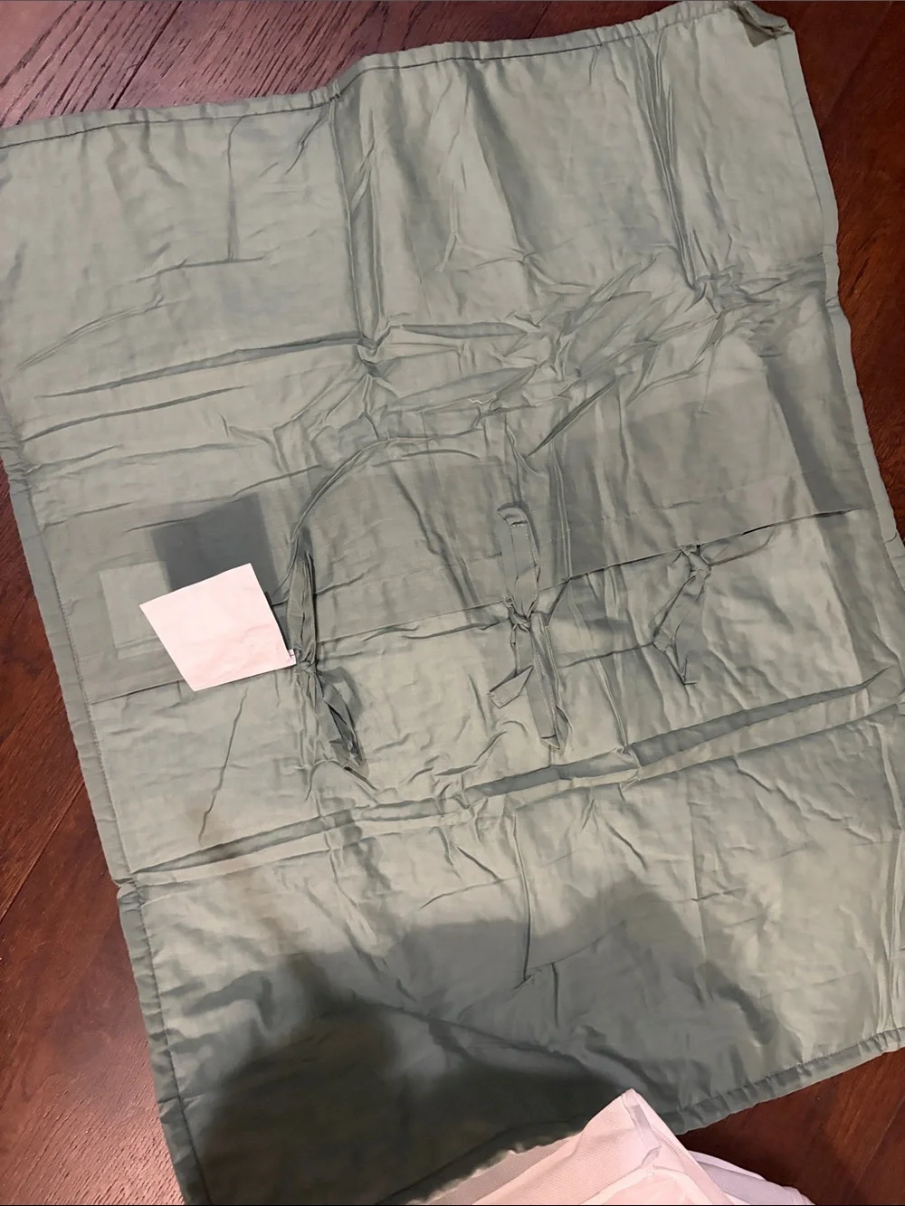 The Company Store Sage Green JADE Quilted standard sham set of 2 NEW